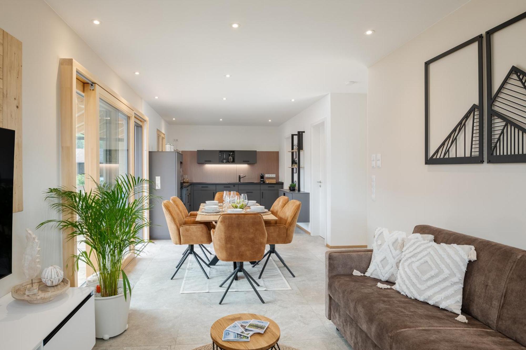 Fenjoy: Ferienapartment In Neubau / Balkon / Bbq Бернау-ам-Кимзее Экстерьер фото