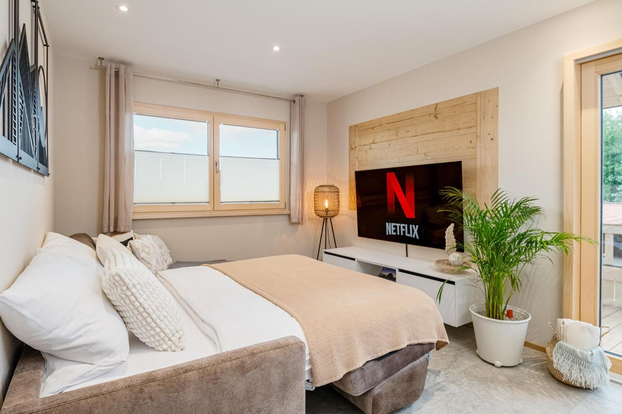 Fenjoy: Ferienapartment In Neubau / Balkon / Bbq Бернау-ам-Кимзее Экстерьер фото