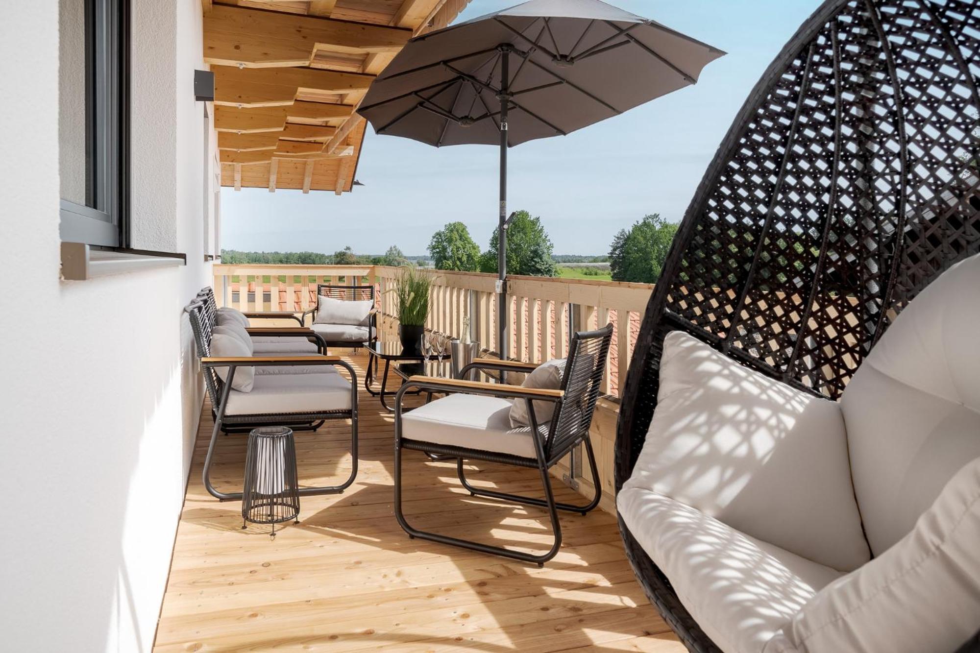 Fenjoy: Ferienapartment In Neubau / Balkon / Bbq Бернау-ам-Кимзее Экстерьер фото