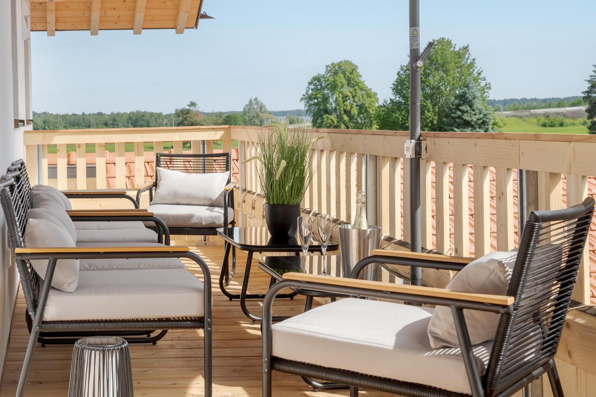 Fenjoy: Ferienapartment In Neubau / Balkon / Bbq Бернау-ам-Кимзее Экстерьер фото