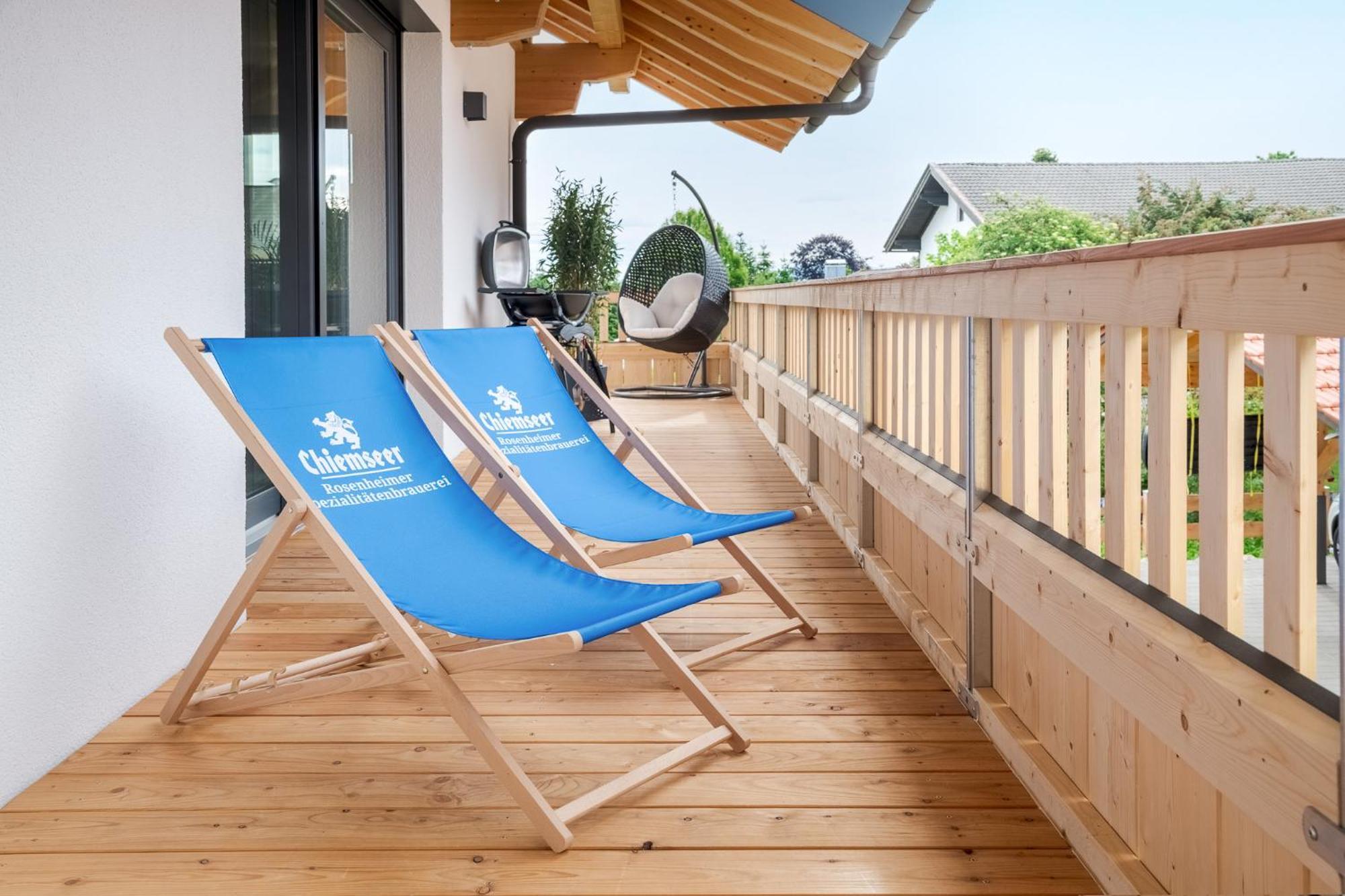 Fenjoy: Ferienapartment In Neubau / Balkon / Bbq Бернау-ам-Кимзее Экстерьер фото